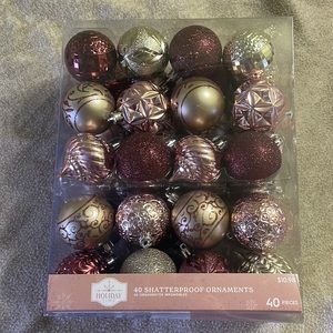 40 shatterproof ornaments